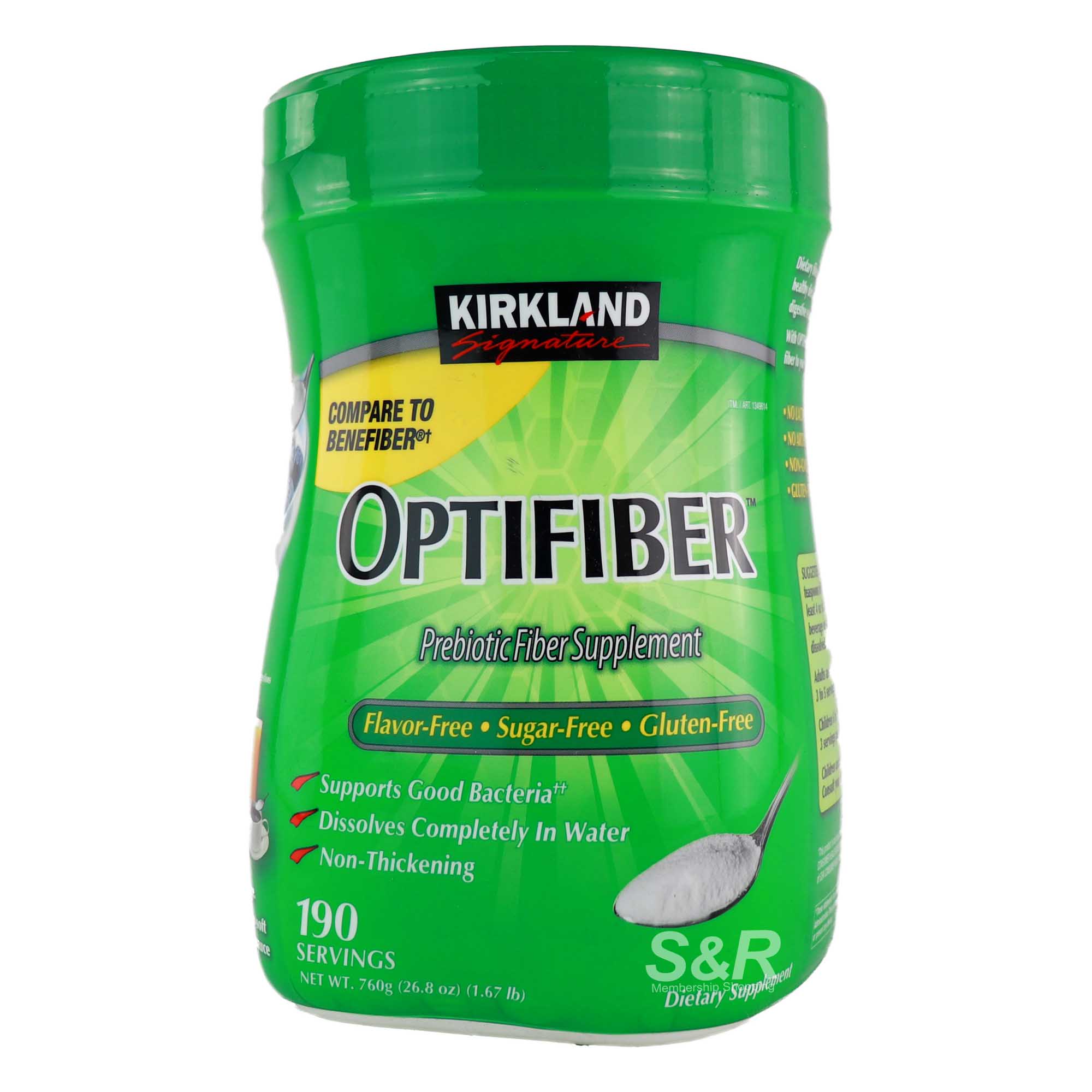 Kirkland Signature Optifiber Prebiotic Fiber Supplement 760g